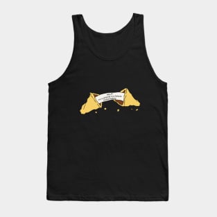 Funny Fortune Cookie Message Prisoner Fortune Cookie Factory Tank Top